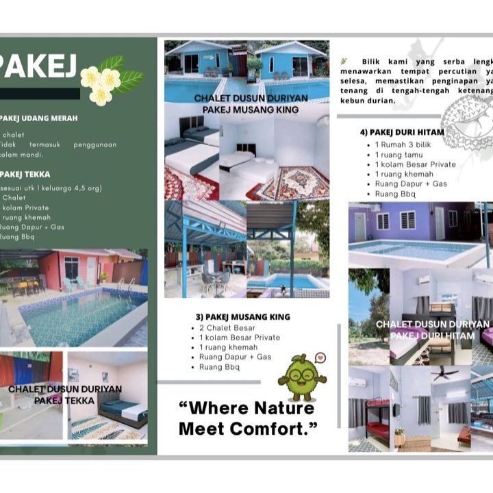 chalet dusun duriyan