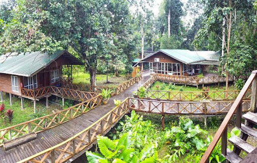 Borneo Nature Lodge, Sandakan, Sabah. Borneo Nature Lodge, Sandakan, Sabah.